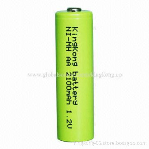 NiMH Battery, 1.2V, 2,100mAh Capacity for Electronic Link